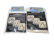 Crafter's Pride Make It Your Way Double Switchplate Cross Stitch Kit Lot of 2