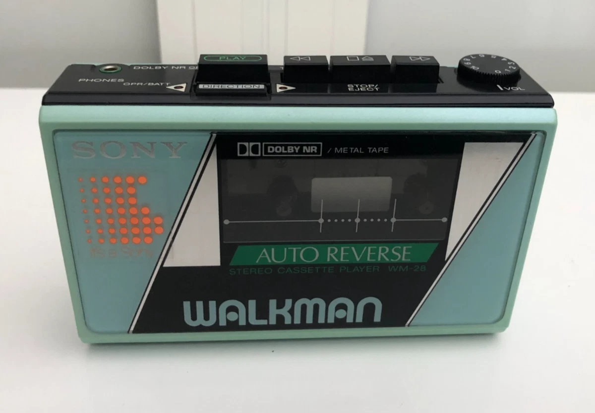 Walkman International SAGE - Baladeur Cassette, NEUF Sous Blister (ouvert Jamais Utilisé)