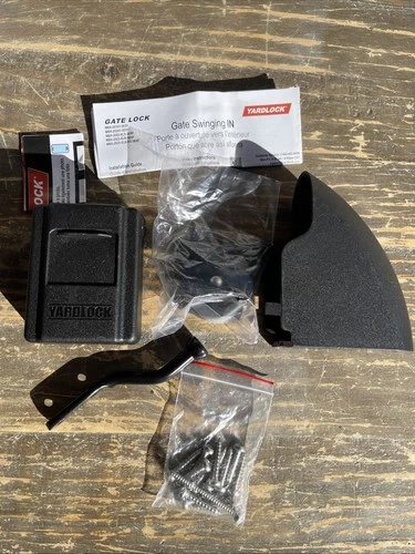 YARDLOCK Keyless Wood Gate Lock Kit Combination Lock
