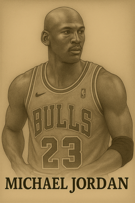 Rare Find: Michael Jordan Limited Edition Card — Only 100 in Existence!