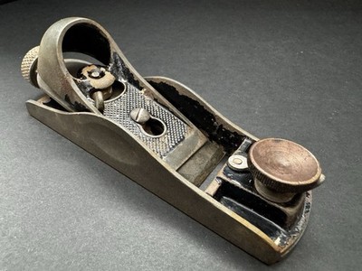 Stanley VTG No 60 1/2 Low Angle Block Plane Adjustable Throat No. 18 Made In USA