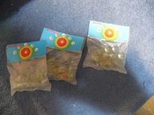 1960s 10 Marbles in a Bag Super C L 3 Available Bulk Vending Lost Ur Marbles 