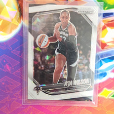Panini Prizm WNBA 2025 A'ja Wilson Las Vegas Aces #76 FATE Prizm 34/35
