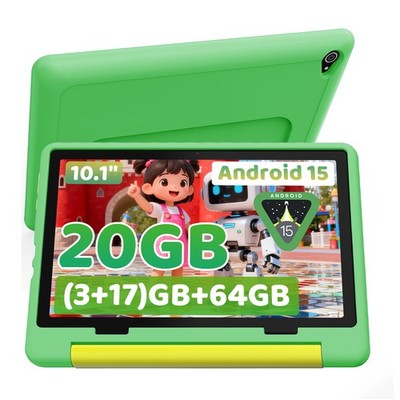 10 inch Octa-Core Tablet 64GB For Kids Learning Google Play GMS Wifi Kid Mode
