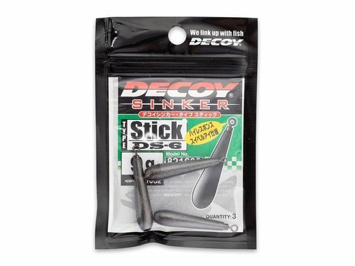 Decoy Sinker Type Stick DS6 3,5g 5g 7g 9g Drop Shot Jika Free Rig Blei