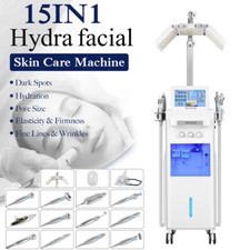 15-1 Facial Skin Dermabrasion Machine Hydro Blackheads Removal Deep Cleaning