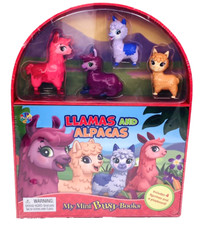 NIP Llamas  Alpacas My Mini Busy Books 4 Figures Board Book  Playboard 2019