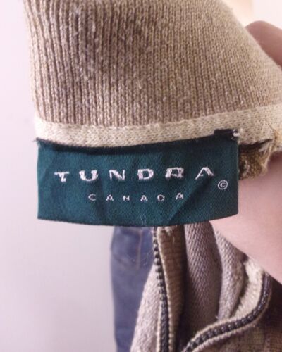 vintage 90s EUC Tundra Canada RARE 1/4 Zip Sweater Biggie Rap Coogi Style 3XLT - Picture 4 of 4