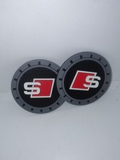 Sottobicchieri portabicchieri Audi S Line due