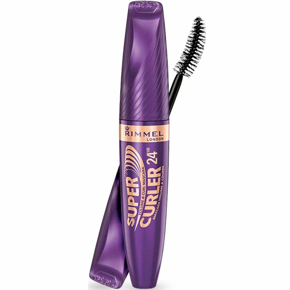 Rimmel London - 24HR Super Curler - Volume And Curl Mascara - Black (001)