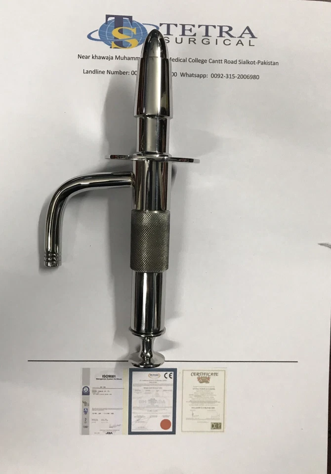 Espéculo de Hidroterapia de Colon No Imán Acero Inoxidable Autoclaveble, Tamaño Adulto Foto 3 de 4