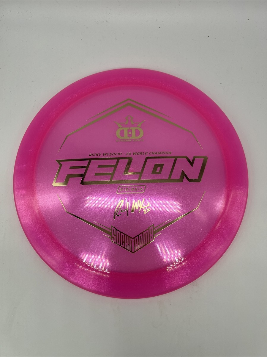 Dynamic Discs Lucid Ice Glimmer Felon Ricky Wysocki | eBay