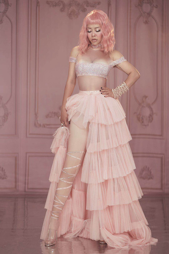 one piece pink dress