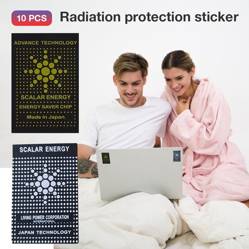 10 x autocollant de protection autocollant de protection CEM bloqueur de DME appareil autocollant de téléphone - Photo 2 sur 14