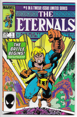 ETERNALS # 1 (SCARCE 1985 SEMI-KEY) Vivid/Sharp VF Range! see NEW Marvel Film!
