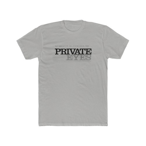 PRIVATE EYES NYC Gay bar Men's Cotton Crew Tee Manhattan Chelsea - Picture 4 of 5