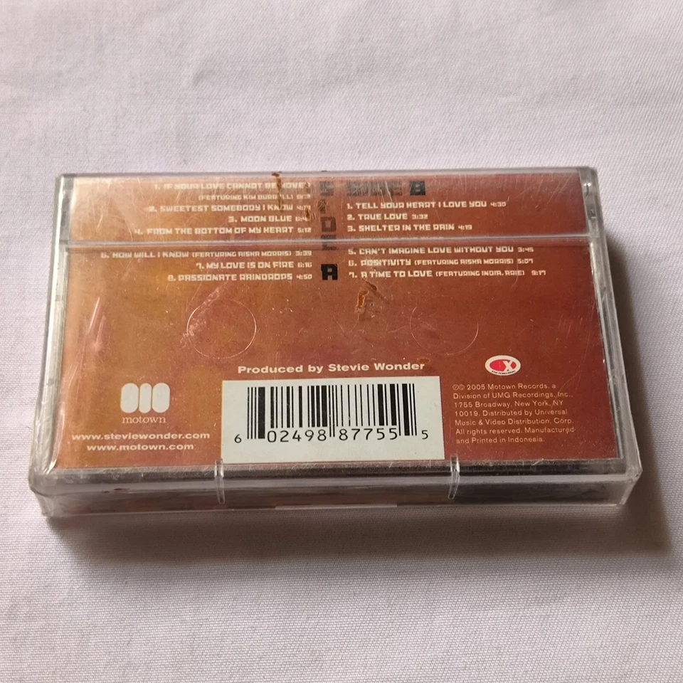 Stevie Wonder - A Time to Love 2005 original indonesia tapes NEW - Image 2 of 4
