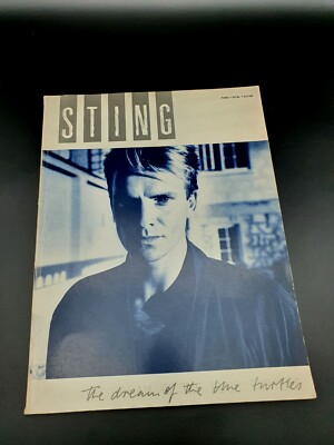 Songbook Sting - The Dream of the Blue Turtles - Notenbuch, Piano, Vocal, Guitar
