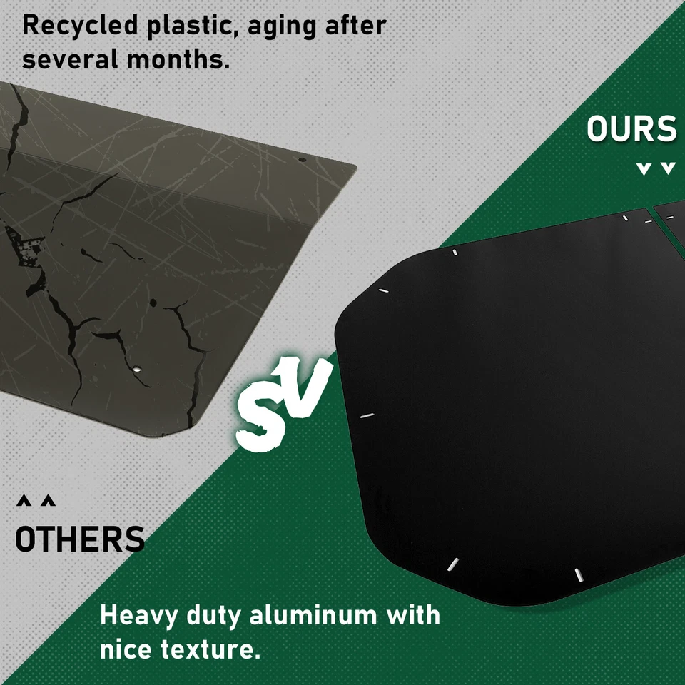 Techo superior de aluminio negro para Can-Am Maverick MAX 1000 y Commander 1000 4 puertas Foto 4 de 4