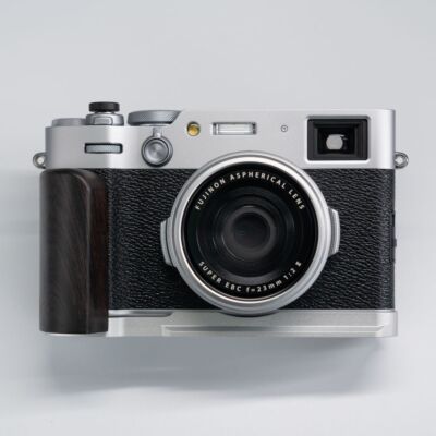 Wood Hand Grip L Holder For Fuji Fujifilm X100vi X100 6 Camera