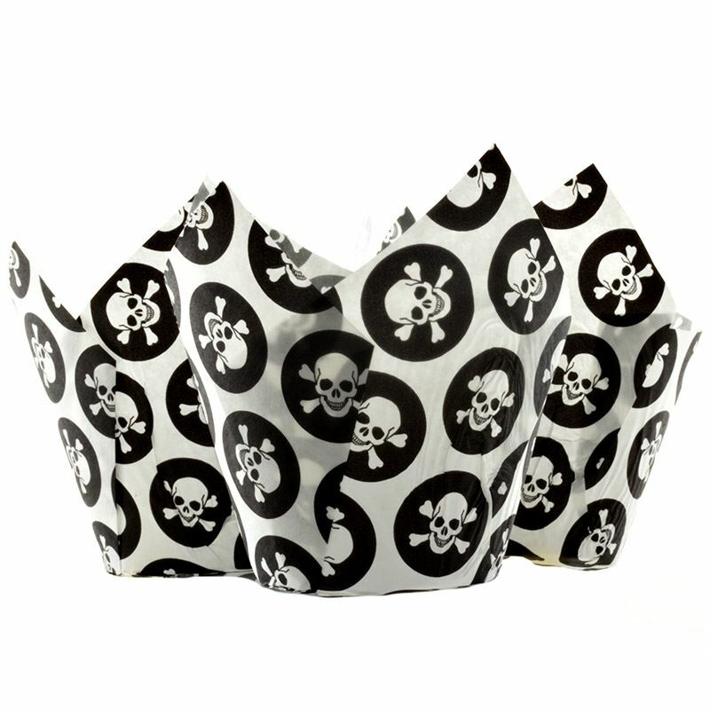 REDUCED: Skull & Cross Bones Tulip Wrap