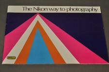 The Nikon Way To Photography Booklet, Original c1980s, Not a Copy 
