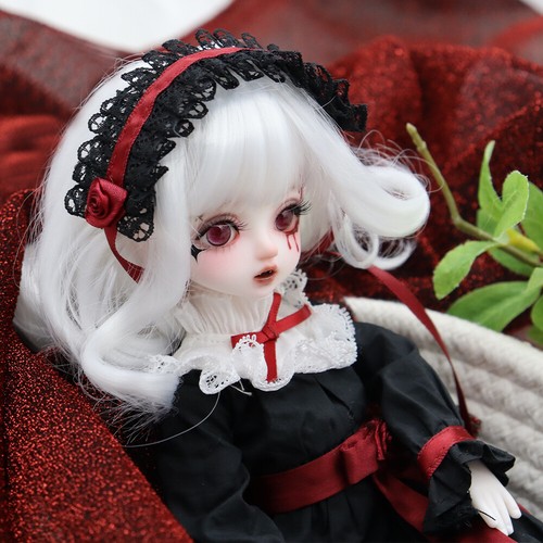 1/6 BJD Doll SD Ball Joint Doll Resin Girl Toy Full Set Handmade Demons Gift - Picture 10 of 10