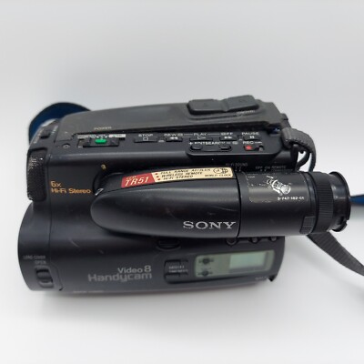 【稀少】SONY Handycam Video8 CCD-TR270 Boxed Sony PAL HandyCam Digital 8 Camcorder - Video Transfer