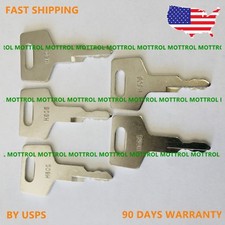 5 H806 FITS Takeuchi, Hitachi, Gehl CASE Heavy Equipment Keys 17001-00019 180845