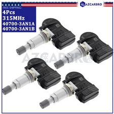 4pcs For Nissan TIRE PRESSURE SENSOR TPMS OEM 40700-3AN1A w/ keyless SET-TS48