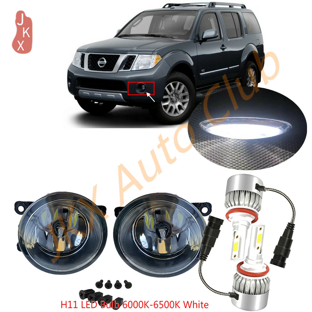 LED Fog Lamps Bumper Lamp k For NISSAN PATHFINDER R51 2005 2010