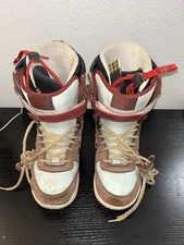 Nike ZF-1 Women’s Snowboard Boots Winter Hardly Warm Brown High Top Shoes Sz 10