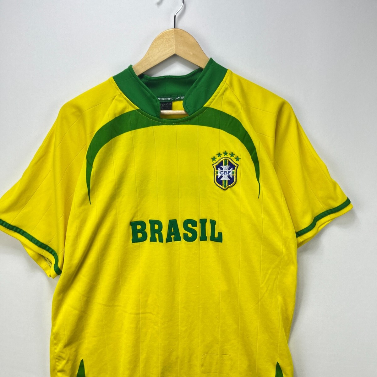 【90sオールド】ブラジル代表　ロナウド　ヴィンテージユニフォーム　CBF VINTAGE - 【90sオールド】ブラジル代表 ロナウド ヴィンテージ