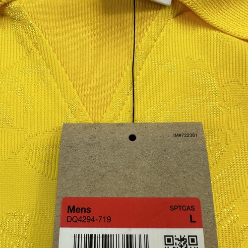 Nike Tech Pack Dri Fit Long Sleeve Top Shirt Yellow Floral DQ4294-719 Mens Large - Picture 7 of 9