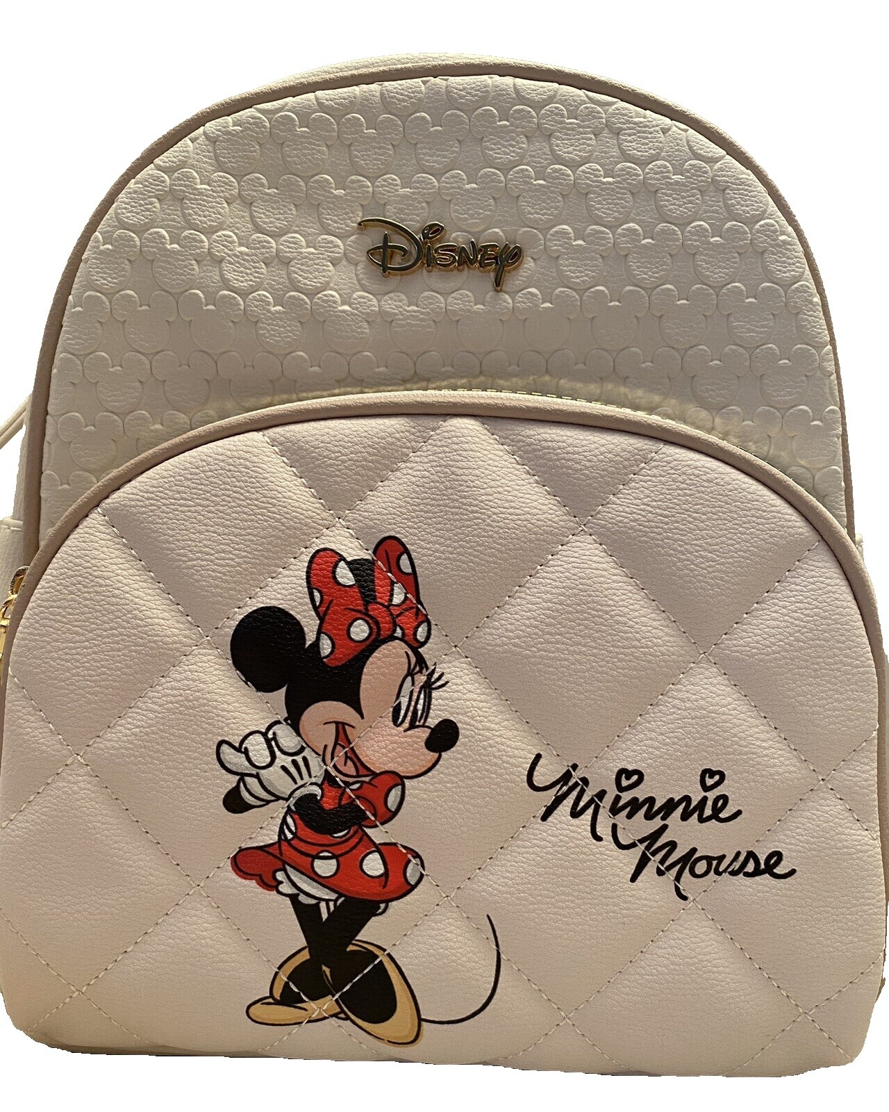 Primark Disney Minnie Mouse Canvas Backpack w/Adjustable Strap - NWT Pink Disney main image 2