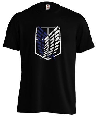Cosplay Shingeki no Kyojin Attack on Titan Anime Manga T-Shirt Kostüme Schwarz