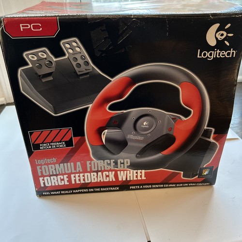 Logitech Formula Force GP Force Feedback Steering Wheel & Pedals NEW IN BOX