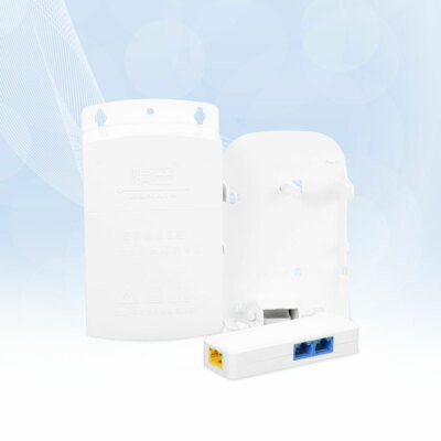GENATA 3 Port Outdoor POE Switch Extender Booster, 30W 48V 10/100Mbps 