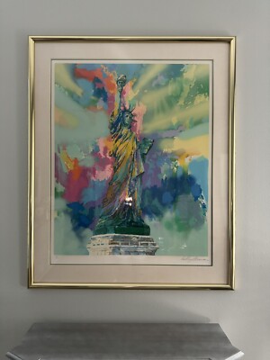 版画 Ly painter edition50 silkscreen print Liberty Head On Blends IV – Peter Max Store