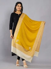 Women Soft Pashmina Silk Hand Paisley Cashmere Wool Shawl Scarf Stole Wrap Shawl