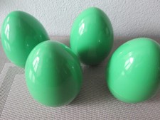 4 Thermo-Ei Thermo Eierbecher Eierwärmer Styroporeinsatz zum Warmhalten grün