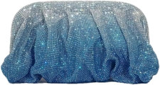 Evening Clutch Purse Shiny Rhinestone Wedding Party Handbag Crystal Shoulder Bag