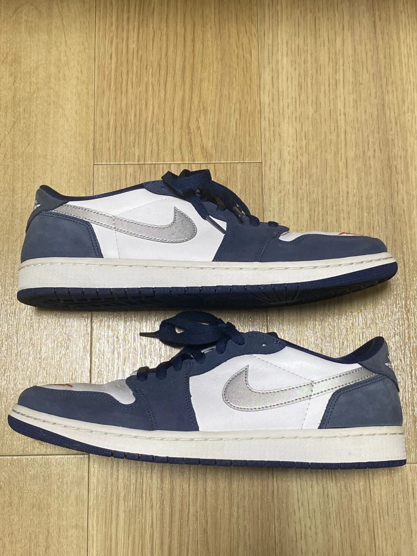 SB Air Jordan 1 Low Midnight Navy CJ7891-400 Size US 11 with Box