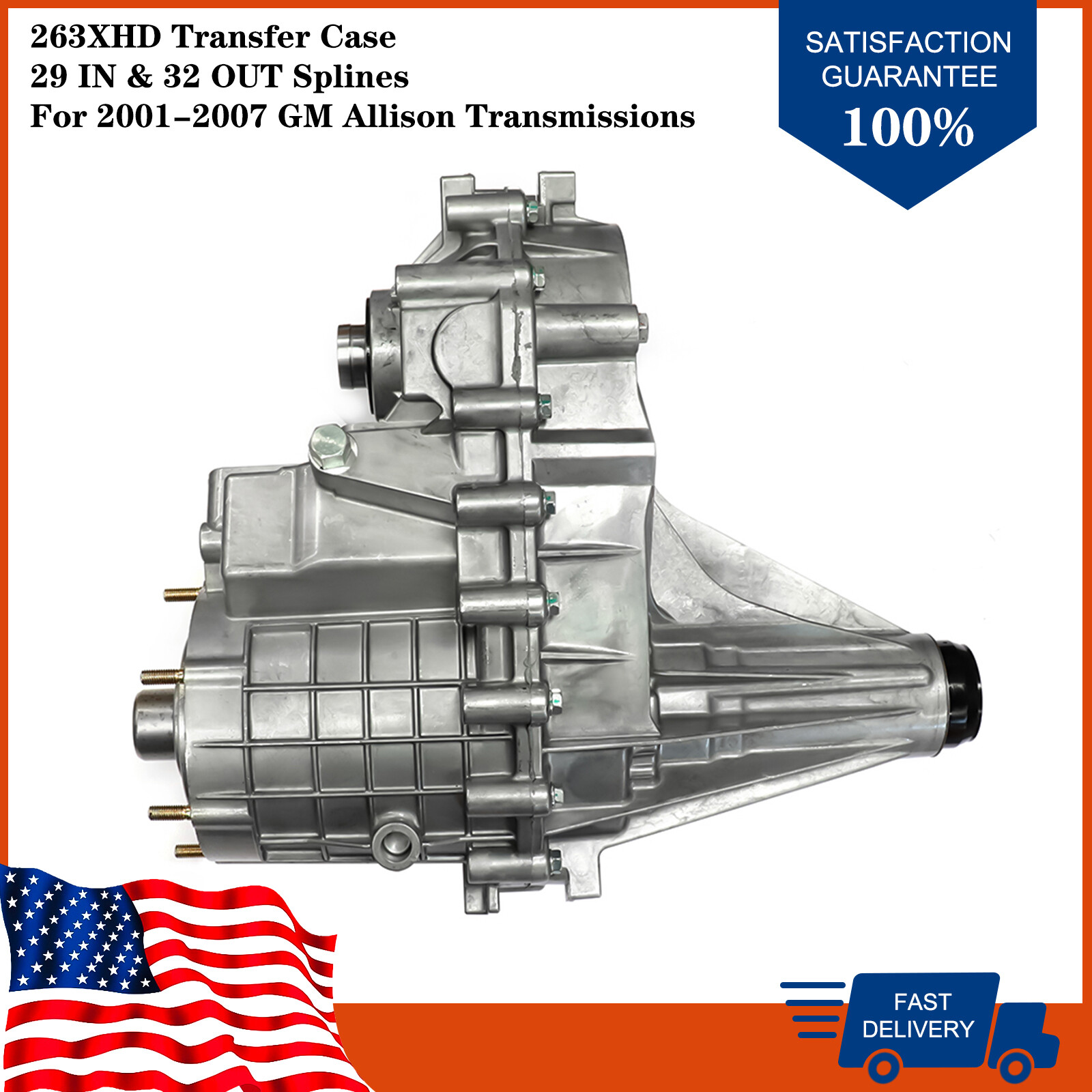 263XHD Transfer Case for CHEVROLET SILVERADO 2500 3500 GMC SIERRA 2500 3500 HD