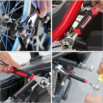 Qalgtih 52 in 1 Socket Wrench, Stainless Steel Professional Multi-Functional ...
