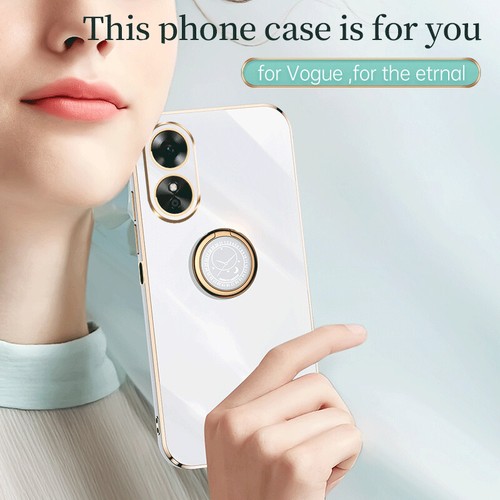 Plating Ring Stand Case For OPPO Realme GT2 9 10 Pro 11 Pro+ C35 C55 Phone Cover - Picture 2 of 19