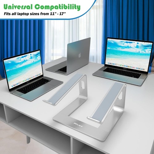 Laptop Stand for Desk, Computer Stand for Laptop, Laptop Riser - Apple Macbook S - Picture 2 of 9