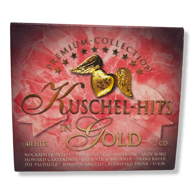 Kuschel Hits in Gold 2 CD Box 40 Hits Premium Collection 2004 Carpendale Angelo