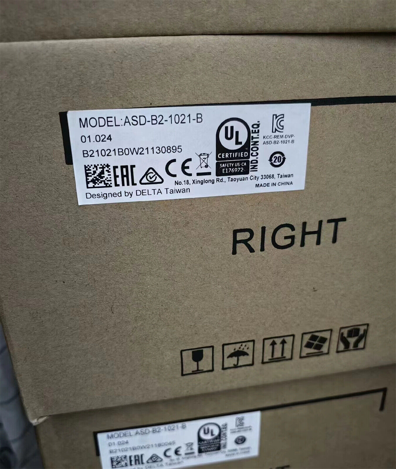1PC New Delta ASD-B2-1021-B Servo Driver ASDB21021B 1PC New Delta ASD-B2-1021-B Servo Driver ASDB21021B