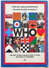 THE WHO - 2020 Full page UK magazine ad